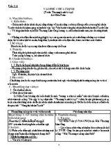 Giáo án Ngữ văn lớp 11 - Chương trình cả năm